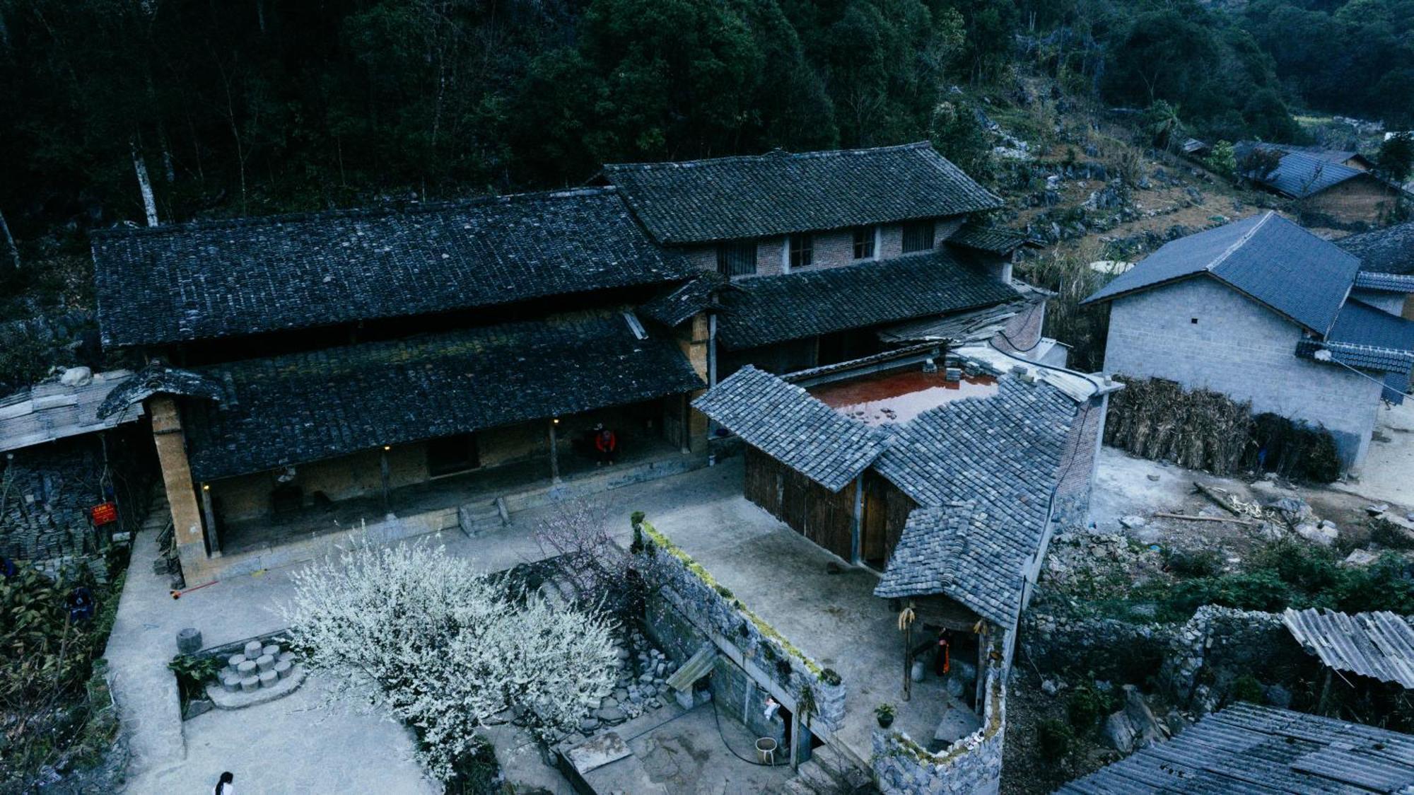 Nha Co Lao Xa Homestay Hmong & Bungalow Air Conditioner 동반 외부 사진