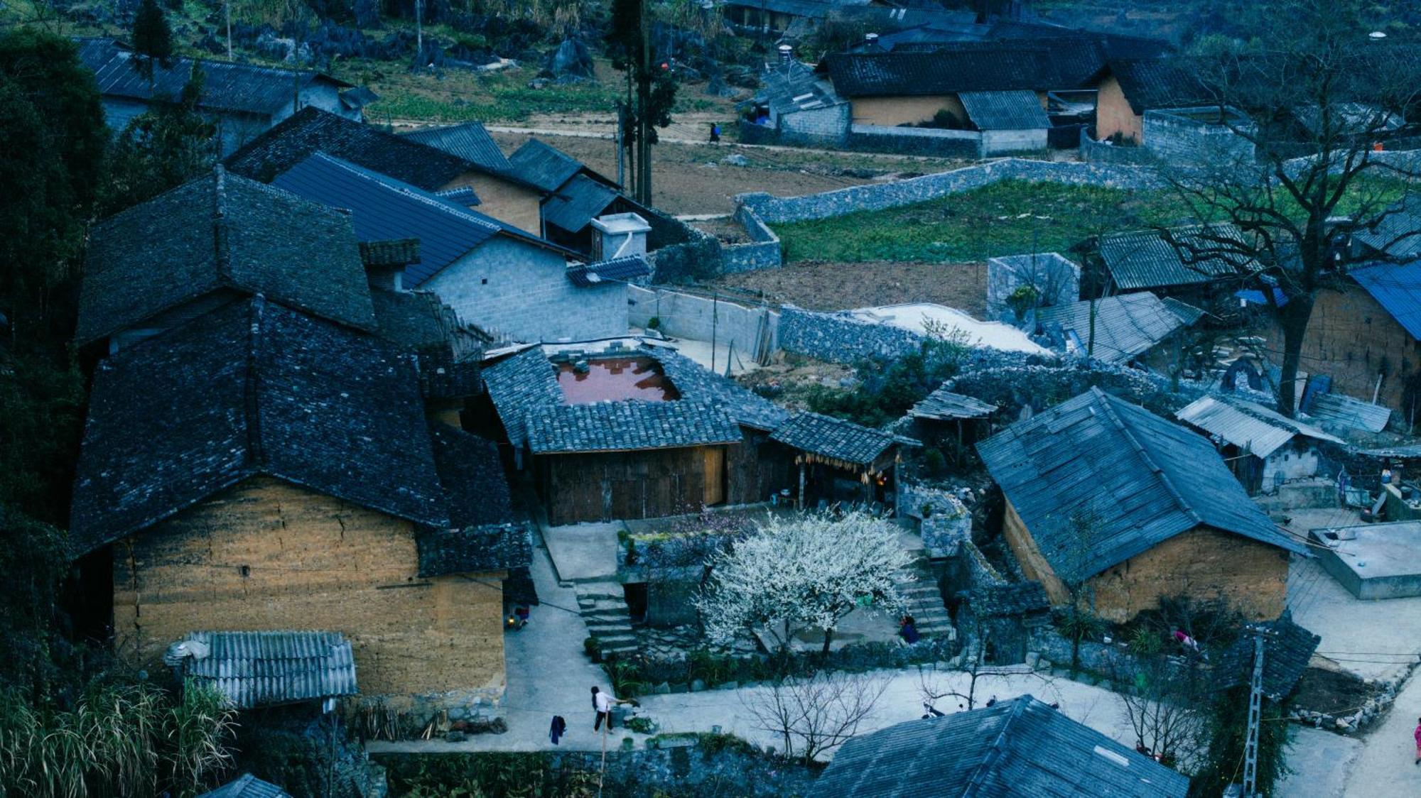 Nha Co Lao Xa Homestay Hmong & Bungalow Air Conditioner 동반 외부 사진