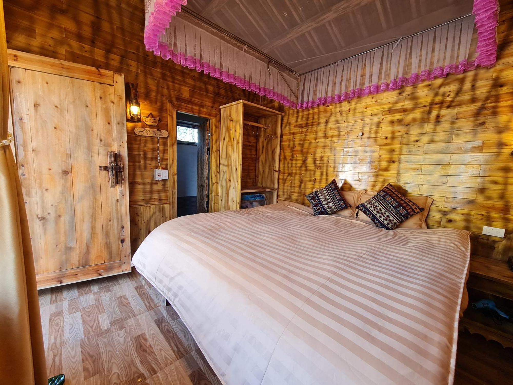 Nha Co Lao Xa Homestay Hmong & Bungalow Air Conditioner 동반 외부 사진