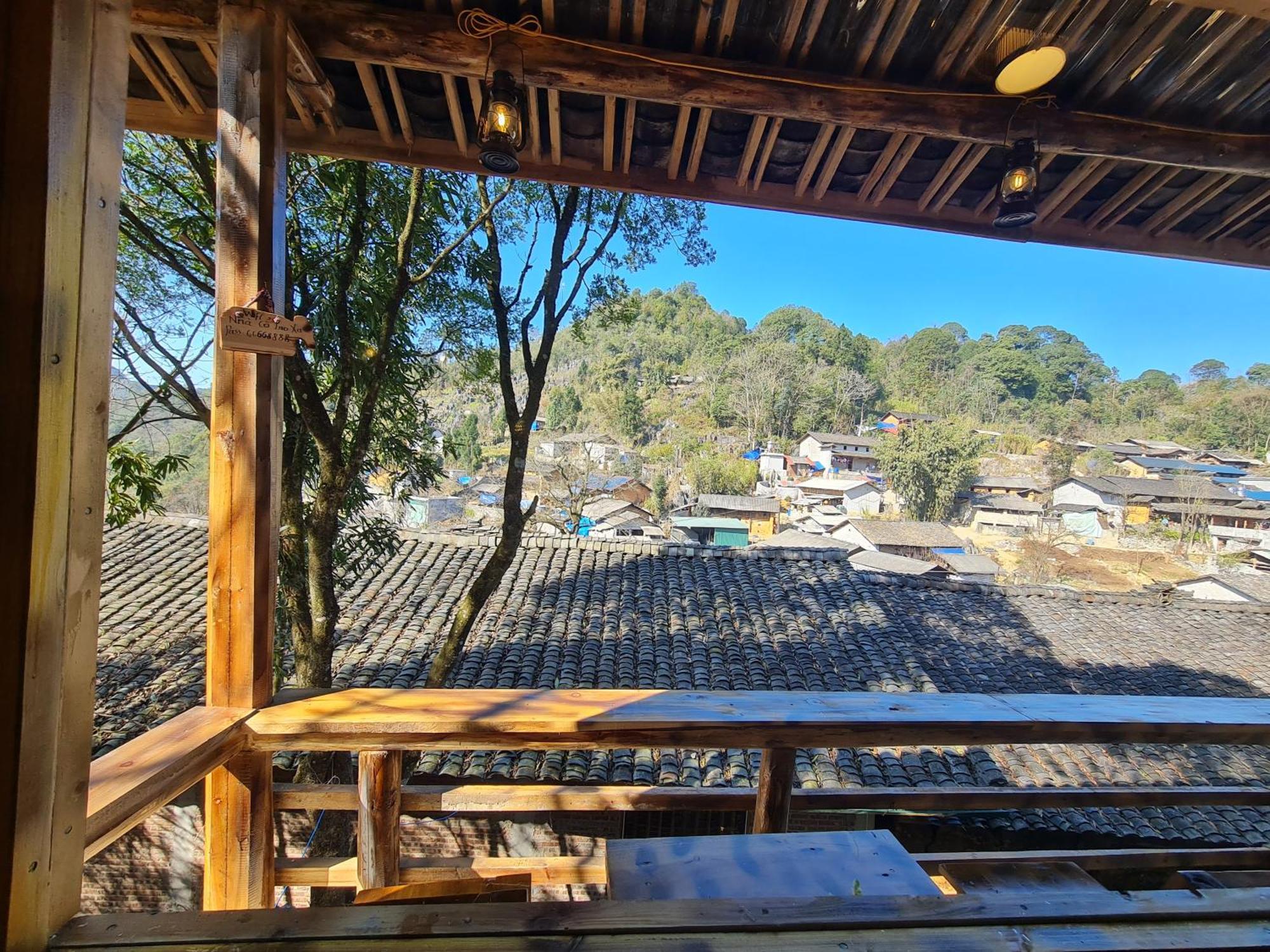 Nha Co Lao Xa Homestay Hmong & Bungalow Air Conditioner 동반 외부 사진